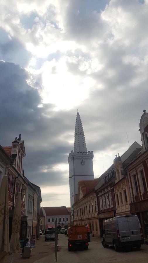 ubytování v centru města Kadaně Esterno foto